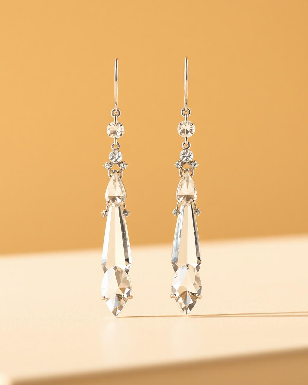 Camille Crystal Drop Earrings