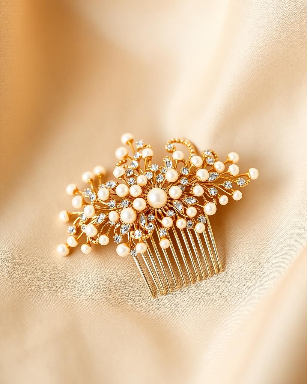 Celeste Pearl Hair Comb