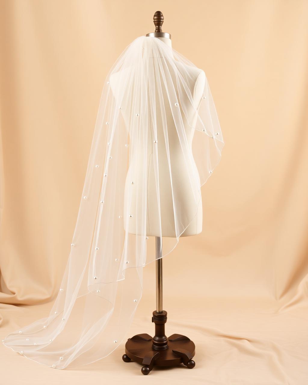 Marielle Chapel Pearl Veil