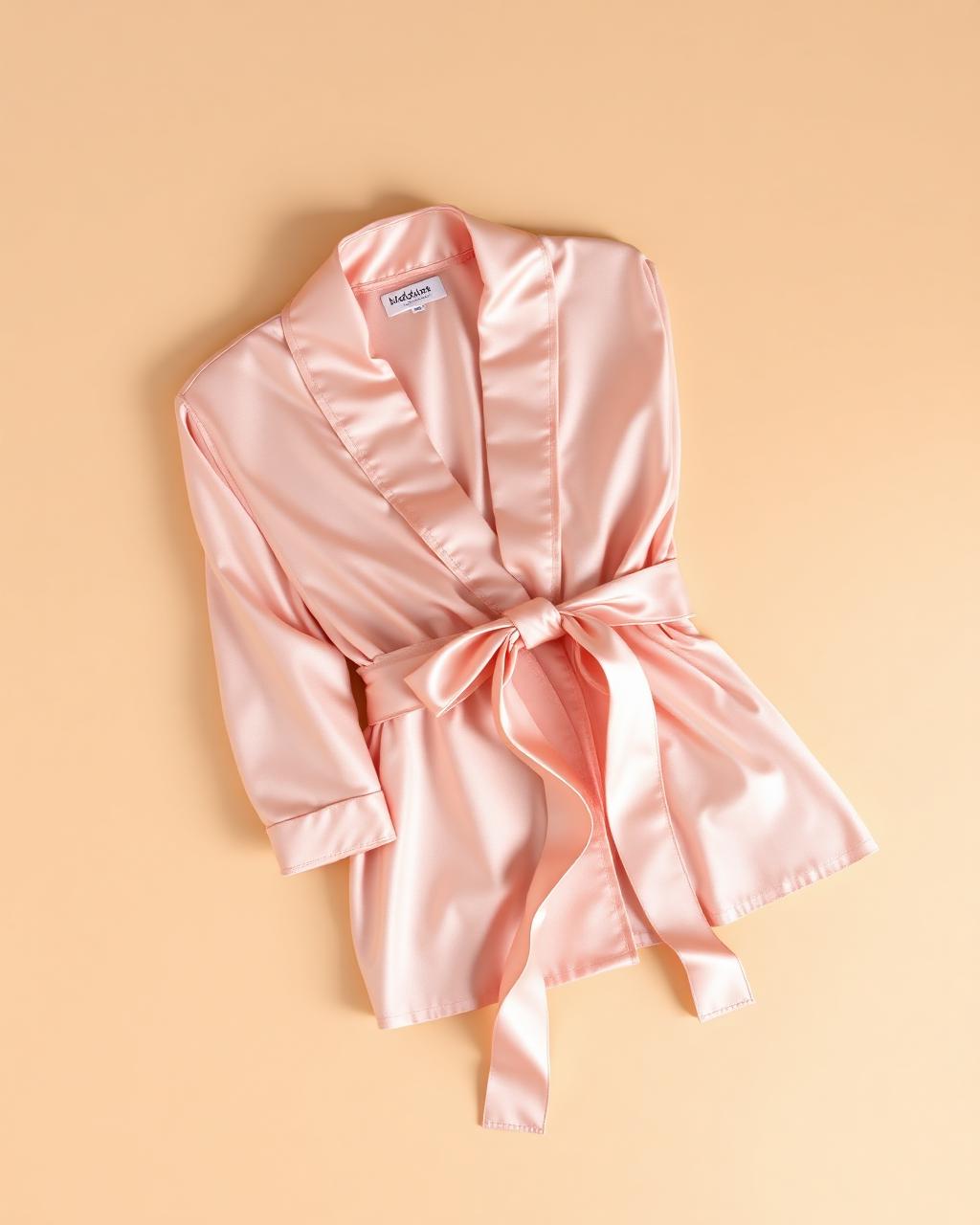 Rose Satin Bridesmaid Robe